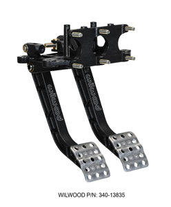 Wilwood 340-13835 Reverse Swing Mount Brake & Clutch Pedal - 5.1:1 ratio