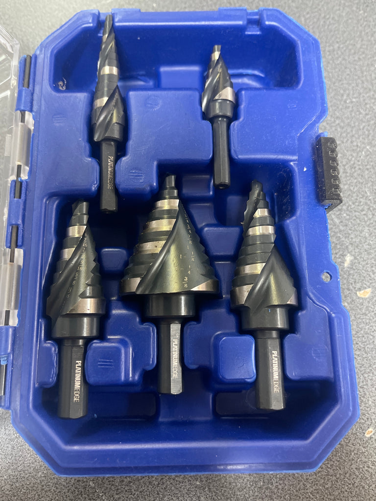 5 piece step bit set