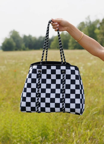 Checkered Large Bag