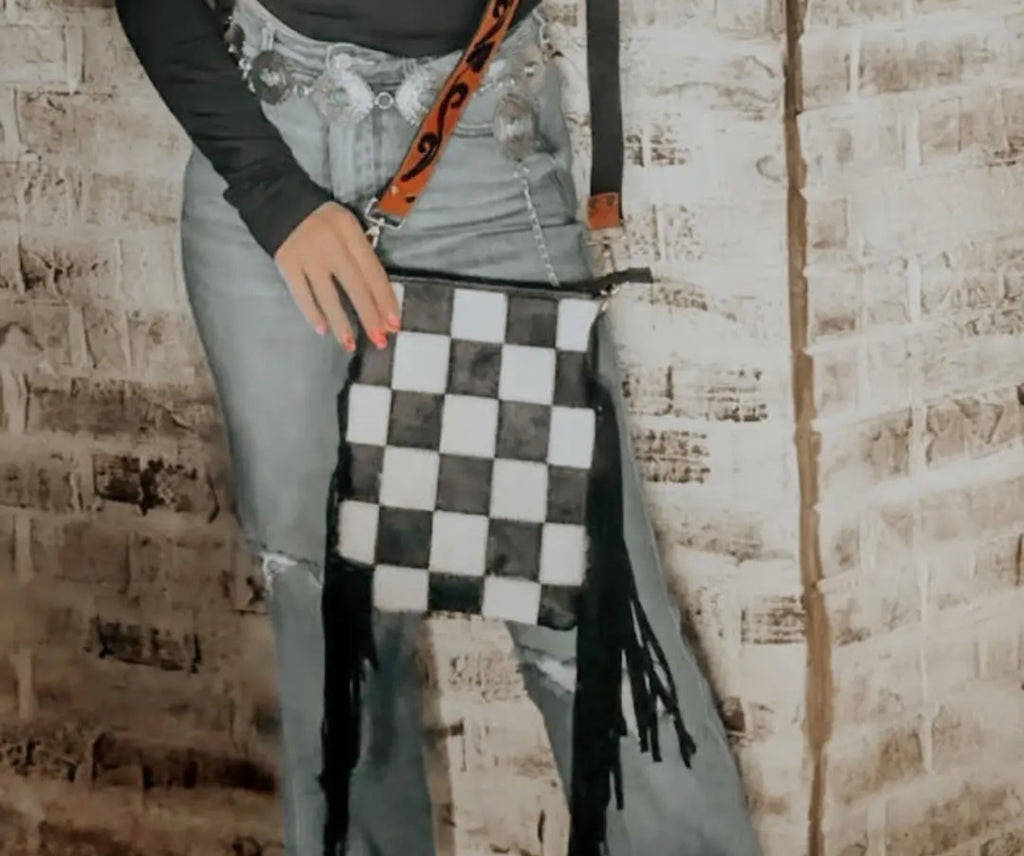 Purse Stockyard Checkered