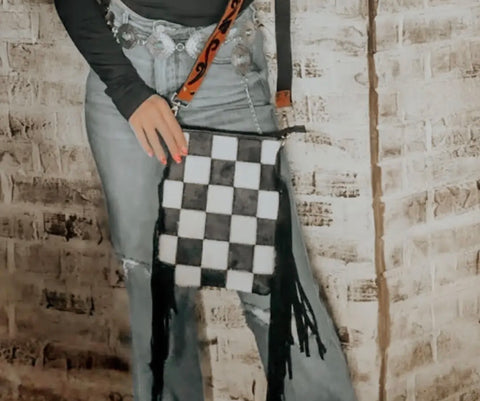 Purse Stockyard Checkered