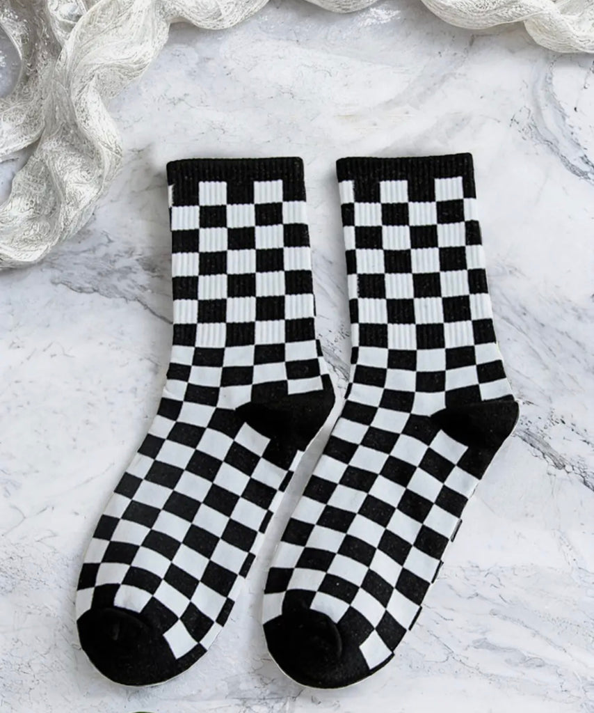 Checkered Socks