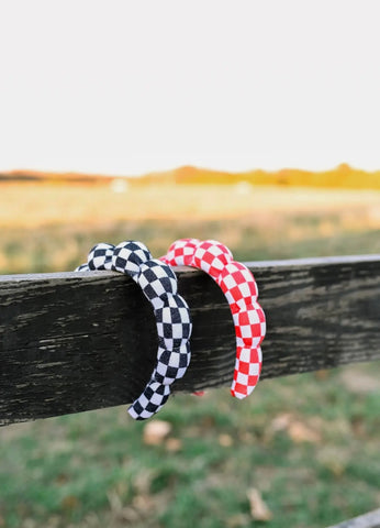 Checkered Headband