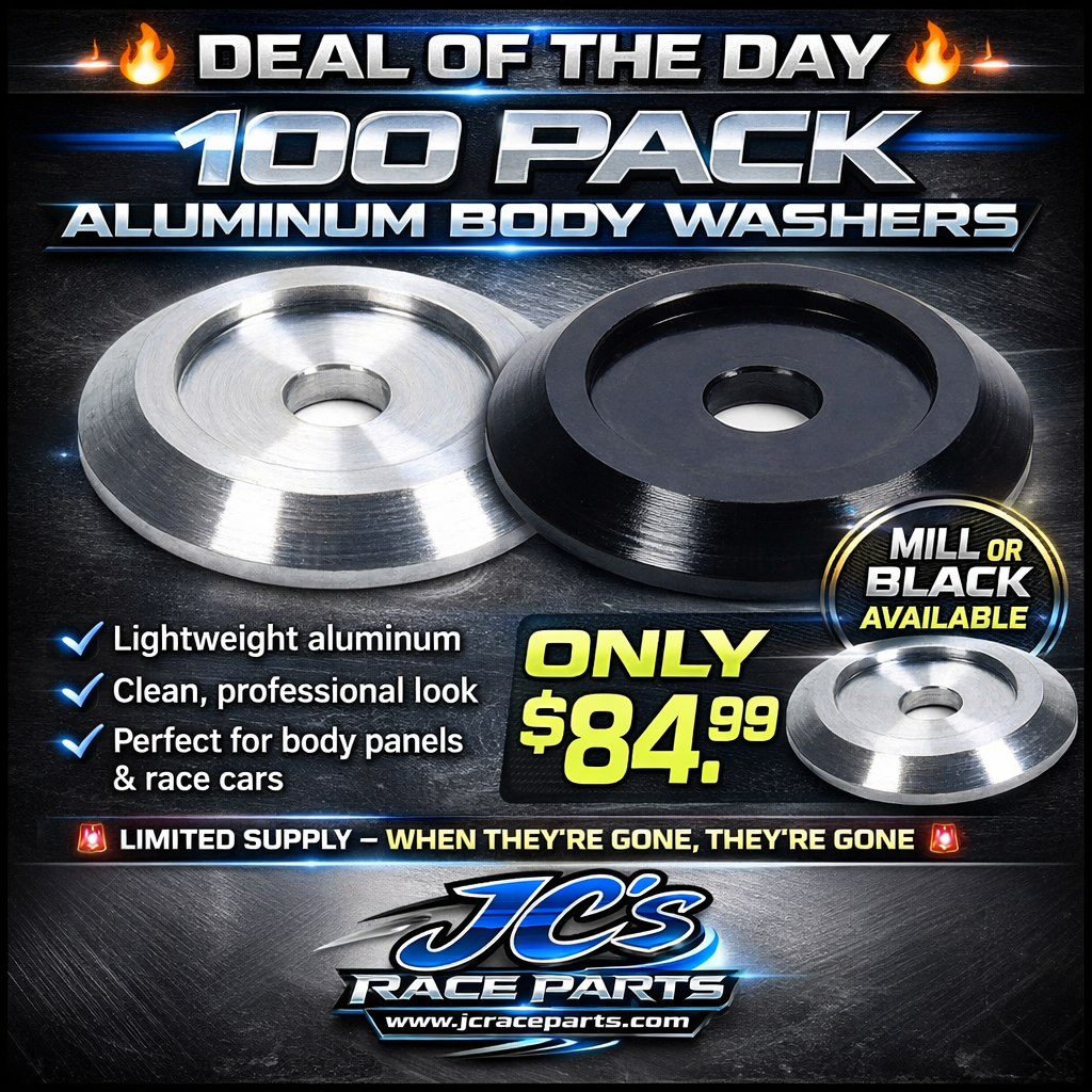 100 pack body bolt washers