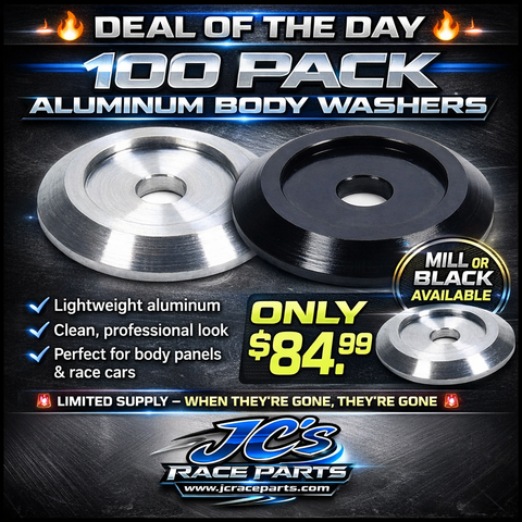 100 pack body bolt washers