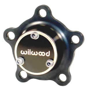 Wilwood 270-6732 Starlite 55 Five-Bolt Standard Weight Aluminum Drive Flange - Black
