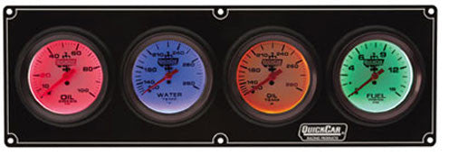 QuickCar Extreme 4 Gauge Panel