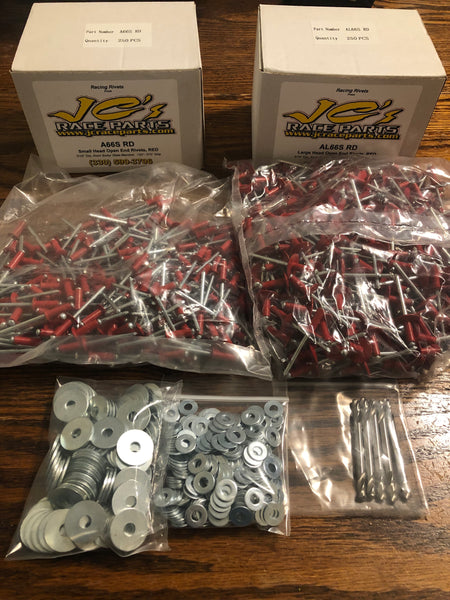 Standard Rivet Kit – JC's Race Parts