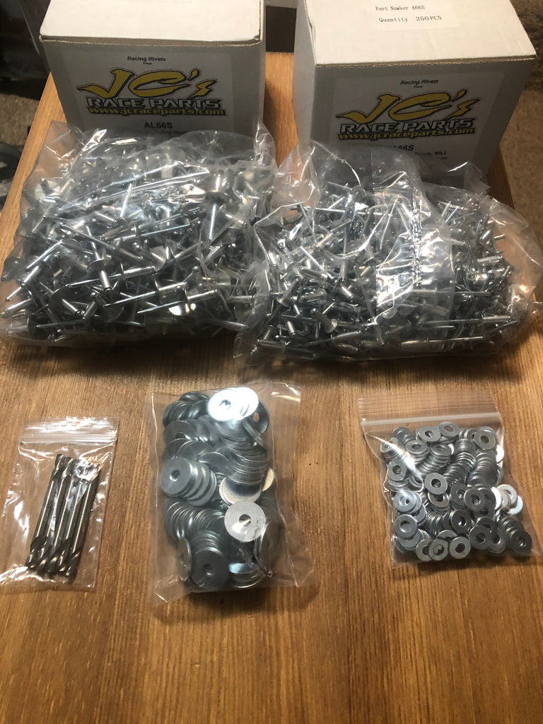 Standard Rivet Kit – JC's Race Parts