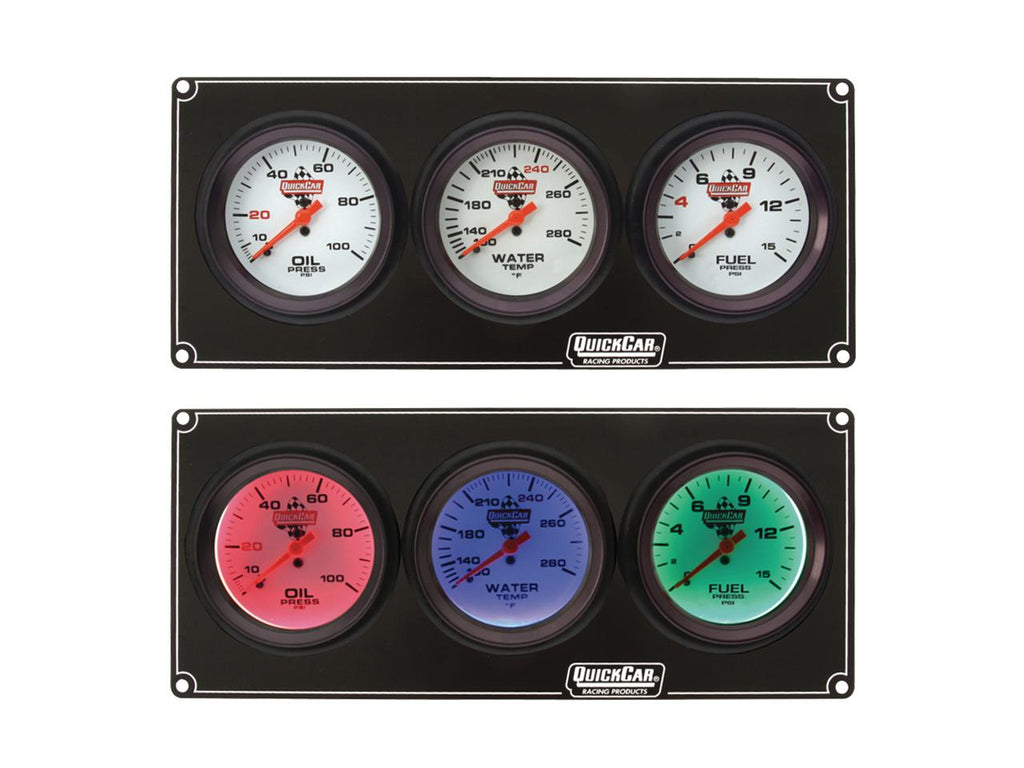 QuickCar Extreme 3 Gauge Panel